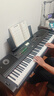 雅馬哈（YAMAHA）電鋼琴DGX670智能彈唱88鍵重錘鍵盤(pán)成人兒童舞臺演奏數碼電子鋼琴 DGX670B黑色+木架+三踏+全套配件 曬單實(shí)拍圖