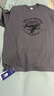 羅蒙（ROMON）260g重磅純棉短袖t恤男寬松圓領(lǐng)上衣服美式潮牌全棉半袖夏裝體恤 M09-723鐵灰色 XL 【140-160斤】 曬單實(shí)拍圖