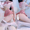 惹火貓 情趣內(nèi)衣 透明制服誘惑角色扮演免脫校園水手jk套裝X R517粉七夕 曬單實(shí)拍圖