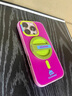 GGSHARE寄居蟹多巴胺簡約磁吸手機(jī)殼帶支架適用iphone16蘋果15promax14手機(jī)套獨(dú)特小眾不撞款男女情侶款 粉色塊殼+綠折疊支架 iphone 16 promax 曬單實(shí)拍圖
