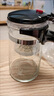 山點水玻璃茶壺飄逸杯泡茶壺耐熱茶具泡茶器泡茶壺茶道茶水分離杯750ml 曬單實拍圖