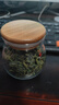 玻璃茶葉罐密封儲物罐大小號便攜竹木蓋茶罐透明玻璃罐定制logo 竹蓋玻璃罐-9號 曬單實拍圖