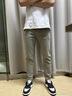 CAIDEN KETCH品牌男裝休閑褲男士2025春秋季新款商務(wù)直筒長(zhǎng)褲子萊賽爾高端男褲 卡其色 32 腰圍2尺5適合140斤左右 曬單實(shí)拍圖