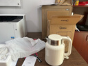 美的（Midea）燒水壺墩墩大容量電熱水壺 1.7L全鋼無(wú)縫內(nèi)膽電水壺食品級(jí)304不銹鋼熱水壺 MK-SH50-Q 曬單實(shí)拍圖