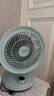 揚(yáng)子YANGZI臺扇家用電風(fēng)扇臺式輕音學(xué)生宿舍桌面扇辦公室搖頭風(fēng)小型電風(fēng)扇 揚(yáng)子臺式風(fēng)扇【綠色+左右搖頭】2米延長線 曬單實(shí)拍圖