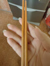玉米（CORN）兒童筷子 家用實(shí)木無漆無蠟小孩短筷子幼兒園專用寶寶學(xué)習(xí)筷 曬單實(shí)拍圖
