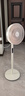 美的（Midea）【幸運草安睡風(fēng)扇SE】直流變頻輕音家用立式遙控電風(fēng)扇柔風(fēng)落地扇臺式桌面大風(fēng)量一級能效輕羽扇 曬單實拍圖