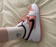 耐克（NIKE）官方艦店女鞋板鞋 新款A(yù)ir Jordan aj1運(yùn)動(dòng)鞋耐磨透氣休閑鞋 AJ1/女神款/偏小/拍大半碼 36.5 曬單實(shí)拍圖