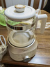 美的（Midea）全玻璃養(yǎng)生壺全自動燒水壺母嬰恒溫電熱水壺花茶壺全包裹護(hù)底防碎1.5L MK-YS15B201 曬單實(shí)拍圖