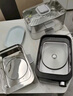 美的（Midea）電蒸鍋 22L三層大容量外置加水蒸鍋電蒸鍋 透明視窗不銹鋼蒸片多用途蒸包子鍋多功能鍋ZGC322301 曬單實(shí)拍圖
