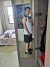 Monster Guardians運動短褲男 吸濕速干燙金印花馬拉松戶外跑步短褲 Black黑色 L 曬單實拍圖