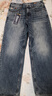 杰克·瓊斯（JACK&JONES）秋季時(shí)尚簡(jiǎn)約潮流行百搭休閑廓形水洗貓須牛仔褲長(cháng)男裝225132079 E42中牛仔藍 常規 32 175 W32/L32 曬單實(shí)拍圖