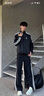 adidas休閑簡約三條紋梭織立領(lǐng)夾克外套男裝阿迪達(dá)斯官方三葉草 黑色 XS 曬單實(shí)拍圖