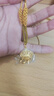 周生生黃金吊墜 足金男女款健康快樂(lè)生日禮物 不含項(xiàng)鏈91005P計(jì)價(jià)6.25克 曬單實(shí)拍圖