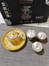 簡先生敦煌文創(chuàng)鎏銀功夫茶具套裝喬遷新居禮物送老師領導中秋伴手禮 【龍騰四海茶壺套組禮盒裝 】一 曬單實拍圖