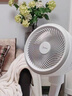 美的（Midea）空氣循環(huán)扇電風(fēng)扇落地扇立式輕音節能家用風(fēng)扇低噪大風(fēng)量轉頁(yè)扇臥室宿舍搖頭循環(huán)輕羽扇  【3D循環(huán)送風(fēng) 臺立兩用】 曬單實(shí)拍圖