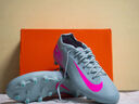 耐克（NIKE）小李子NIKE耐克刺客16 Pro次頂HG短釘訓(xùn)練足球鞋成人男FQ8686-301 灰粉色FQ8686-301 42 26.5cm 曬單實拍圖