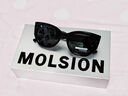 MOLSION陌森眼鏡25年趙麗穎同款復(fù)古貓眼高級(jí)感窄框防曬墨鏡MS3120 曬單實(shí)拍圖