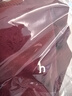 哈吉斯（HAZZYS）女裝系腰帶連衣裙AQWSE0BBX31 酒紅色WN M(160/84A38) 曬單實(shí)拍圖