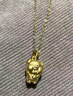 中國黃金（CHINA GOLD）超人豬黃金項鏈男女款小金豬3D硬金吊墜足金生肖本命年禮物送女友 超人豬吊墜【配S925鏈】約1.8g 曬單實拍圖