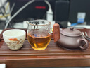 藏壺天下宜興紫砂壺純手工原礦紫泥家用中品泡茶壺家用功夫茶具明爐壺 明爐 曬單實拍圖
