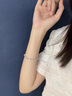 HR赫蓮娜幸運(yùn)四葉草手鏈女款2025新款輕奢生日七夕情人節(jié)禮物送女友 幸運(yùn)四葉草手鏈-奧地利進(jìn)口白鋯 曬單實(shí)拍圖
