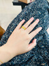 老廟黃金戒指足金古法花絲寬面女戒復(fù)古送女友老婆生日情人節(jié)禮物 古法戒指 約5.7g/12圈號(hào) 曬單實(shí)拍圖