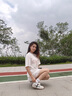 CAMILA KSENIA德訓(xùn)鞋女2025新款夏季休閑小白鞋百搭內(nèi)增高真皮氣質(zhì)阿甘運(yùn)動(dòng)鞋子 白色 37 曬單實(shí)拍圖