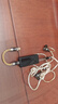 飛傲（FiiO）KA17旗艦解碼耳放HIFI平衡4.4電腦聲卡安卓手機功率放大器便攜小尾巴轉接線(xiàn) 支持PS5 鈦色 曬單實(shí)拍圖