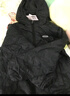 雪中飛【壓膠工藝】兒童羽絨服新款男女童秋冬季輕薄保暖外套 黑色 170 曬單實(shí)拍圖