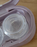 LESCA LUNETIER隱形眼鏡清洗器全自動(dòng)清洗電動(dòng)美瞳盒子角膜塑形OK鏡清洗還原儀器 存洗2合1-丁香紫（送電池） 曬單實(shí)拍圖