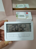 得力LCD透明屏電子鬧鐘床頭鐘智能時(shí)鐘 個(gè)性簡(jiǎn)約家庭臥室懶人溫度計(jì) 開學(xué)升學(xué)季必備禮物 白色8856 曬單實(shí)拍圖