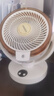 康佳小風(fēng)扇桌面風(fēng)扇小型臺式宿舍辦公室電風(fēng)扇床頭USB可充電空氣循環(huán)扇便攜制冷 循環(huán)&加濕一體 曬單實拍圖