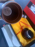 瑜尚臻品【手提禮盒】紫砂內(nèi)膽泡茶杯男女辦公室家用喝水杯禮物送爸爸老師 紅木紋百福泡茶杯禮盒款-480ml 曬單實(shí)拍圖