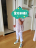 戴維貝拉（DAVE＆BELLA）2025夏季新款女童短袖上衣兒童t恤洋氣小童衣服女寶寶打底衫童裝 小碎花印花【現(xiàn)貨】 120 cm（建議身高110-120cm） 曬單實拍圖