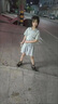 皮爾卡丹（pierre cardin）女童夏季運動(dòng)套裝2025新款中大童炸街女孩休閑短袖夏5分褲兩件套 灰色【兩件套】 150 曬單實(shí)拍圖
