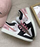 耐克（NIKE）【定制球鞋】 Jordan Air Jordan 1 皮革 FZBB 百搭 玫瑰故事 潮 黑粉 36.5 曬單實(shí)拍圖