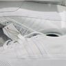 adidas NIZZA PLATFORM厚底增高運動帆布鞋男女阿迪達(dá)斯三葉草   白   39 曬單實拍圖