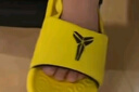耐克（NIKE）官方男女童KOBE科比嬰童室內(nèi)軟底涼鞋秋季寶寶緩震IF2876 700耀黃/黑 21 曬單實(shí)拍圖