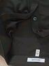 真維斯（JEANSWEST）Polo衫男2025夏季薄款抗菌速干寬松短袖休閑涼感透氣純色黑色L 曬單實(shí)拍圖
