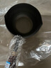 鏗鏘（KENGQ）章丘潑油小鍋熱油專用鍋長柄燒油淋油鍋輔食小鐵鍋加深迷你煎蛋鍋 木柄平底款16CM  【熱鍛手工】 曬單實拍圖