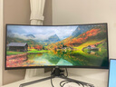 AOC 34英寸 帶魚屏 WQHD 廣色域 180Hz HDR10  出廠校色 旋轉(zhuǎn)升降 21:9曲面電競(jìng)電腦顯示器 CU34G3X 曬單實(shí)拍圖