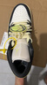 Jordan男女休閑鞋喬丹AJ1 JORDAN 1 運動鞋HQ3009-003黑白熒光黃42 曬單實拍圖