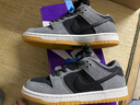 耐克耐克Dunk SB LOW灰黑色舒適時(shí)尚百搭透氣防滑耐磨低幫休閑板鞋 HF3063-001灰黑 38.5 (240mm) 曬單實(shí)拍圖