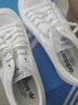 adidas NIZZA PLATFORM厚底增高運(yùn)動(dòng)帆布鞋男女阿迪達(dá)斯三葉草   白   39 曬單實(shí)拍圖