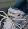 亞瑟士（asics）GEL-Nimbus 10.1 舒適 網(wǎng)布防滑耐磨 低幫 休閑跑步鞋 男女同款 白色/雨湖綠 40.5 (257.5mm) 鞋內(nèi)長(zhǎng) 曬單實(shí)拍圖