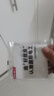 國際電工開關(guān)插座面板超薄啞光磨砂86型暗裝5孔插座奶油風(fēng)白色無框大板 一開雙控開關(guān) 曬單實(shí)拍圖