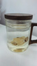 憶壺茶（YIHUTEA）泡茶杯茶水分離杯水杯男士茶杯個(gè)人專用泡茶杯玻璃綠茶杯子 【店長推薦】400ML茶杯 曬單實(shí)拍圖