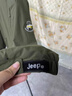 吉普（JEEP）美國正品戶外運動夾克外套男士春秋季帥氣潮牌休閑連帽工裝上衣服 軍綠色 常規(guī) 【官方正品】 XL 【適合145斤左右】 曬單實拍圖