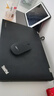 聯(lián)想（Lenovo）無線鼠標無線靜音藍牙鼠標可充電輕薄便攜筆記本電腦ipad平板安卓蘋果手機通用無線商務辦公鼠標 黑色-雙模版【左右靜音按鍵】 無線藍牙鼠標【Type-c充電/配充電線】 曬單實拍圖